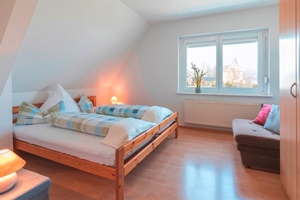 Schlafzimmer im Appartement I